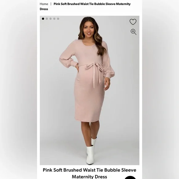 Pinkblush | Dresses | Pink Blush Soft Brushed Waist Tie Bubble Sleeve Maternity Dress | Poshmark Pinkblush | Dresses | Pink Blush Soft Brushed Waist Tie Bubble Sleeve Maternity Dress | Poshmark